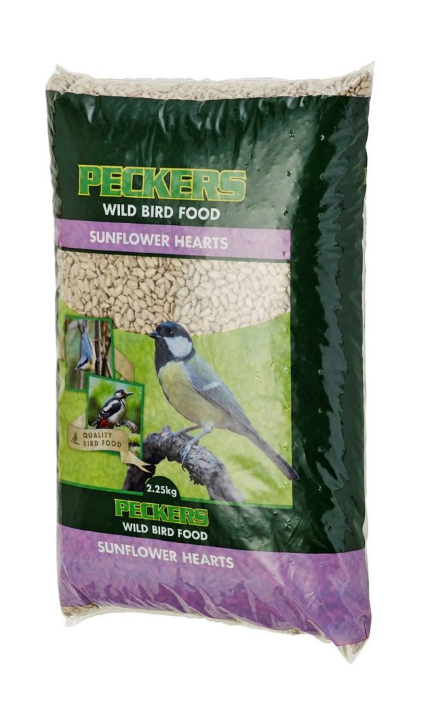 Peckers Sunflower Hearts 2.25kg - HJ Lea Oakes